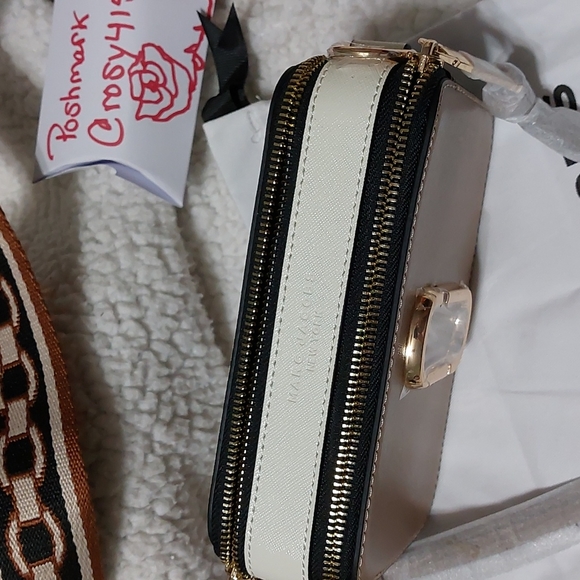 RARE New🤎Neutral✨Marc Jacobs Snapshot Chain Print bag❗️ - Picture 8 of 17